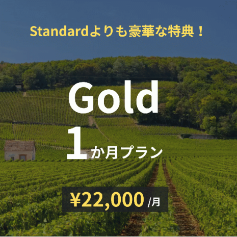 Gold×1か月プラン